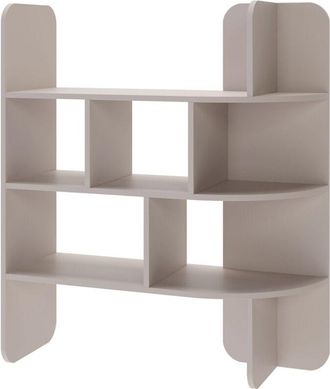 Selsey Selsey - contle - Librería con estantes abiertos - 120 cm - Beige