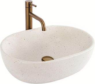 Rea Lavabo Sobre Encimera Rea Amelia Sandy Beige