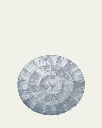 Kim Seybert Round Capiz Shell Placemat