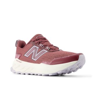 New Balance Trailrunningschuh NEW BALANCE GAROE, Damen, Gr. 40, grau (washed burgundy, monarch burgundy, pearl grau), Textil, Schuhe Trailrunningschuh