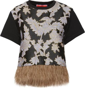 La DoubleJ La Scala Tee - Dames - T-shirts - Zwart - M - Tops