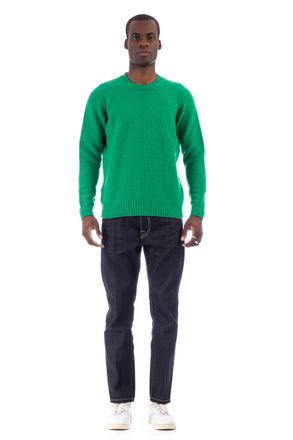Drumohr Brushed Wool Crewneck Sweater