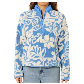 Rip Curl Party Pack Polar Fleece Fleecepullover f&uuml;r Damen | grau