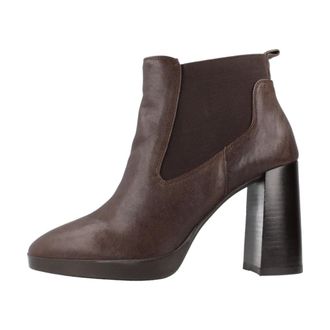 Geox Botines Elegantes para Mujeres - Shoes - Mujer - Marr&oacute;n - 39 EU
