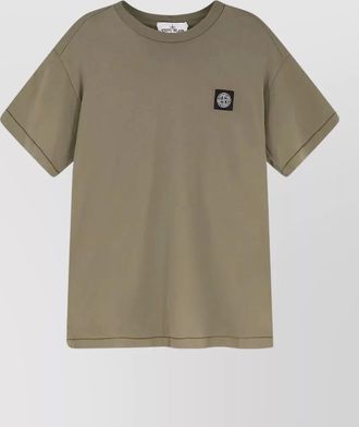 Stone Island cotton slim-fit short-sleeve t-shirt