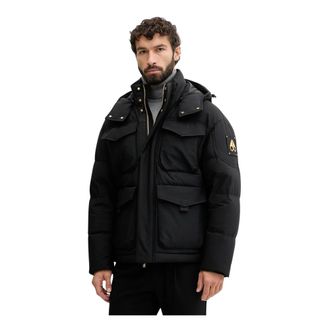 Moose Knuckles Jassen, Heren, Zwart, M, Polyester, Dufrost 3Q Donsjack