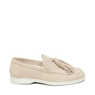 Steve Madden Ojane Flat Shoe BEIGE SUEDE