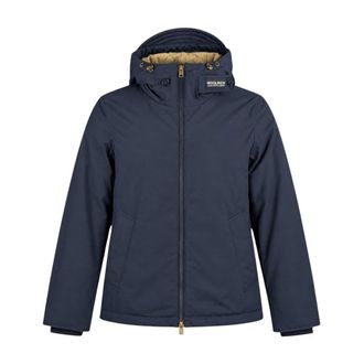 Woolrich Giacca Pacific in Mountain Cloth - - Jackets - Uomo - Blu - M