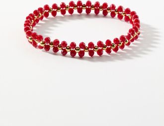 Simons Womens Double-look bead bracelet