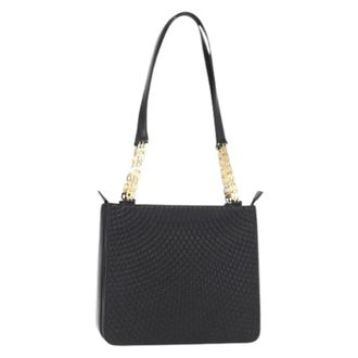 Bally Pre-owned Shoulder Bags, female, Black, Size: ONE SIZE Pre-owned Vintage shoulder bag