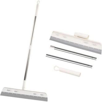 OEM Tergipavimento In Silicone Trimec Con Manico Telescopico In Gomma: Pulizia Efficace Di Finestre, Docce E Bagni