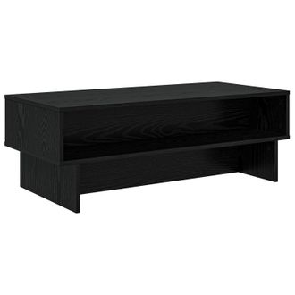 vidaXL Mesa De Caf&eacute; Roble Negro 100 X 46 X 35 Cm Madera De Ingenier&iacute;a Vidaxl