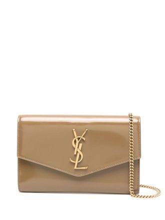 Saint Laurent Uptown clutch bag - Brown