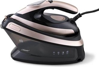 Maestro Mr-320c Estaci&oacute;n Plancha Al Vapor 2400 W 1,5 L Suela De Cer&aacute;mica Negro, Oro Rosado - Maestro