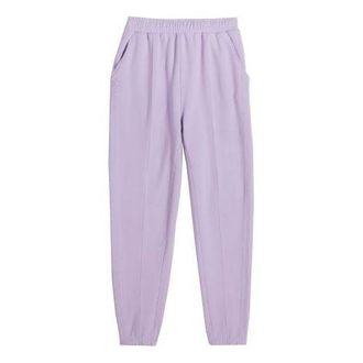adidas originals x IVY PARK Crossover Casual Solid Color Bundle Feet Sports Pants/Trousers/Joggers Purple H61693