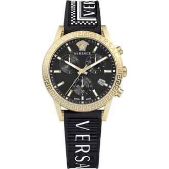 Versace Sport Tech Dameshorloge - Dames - Horloges - Geel - ONE Size - Accessoires
