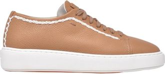Santoni Sneaker Martellata - Dames - Sneakers - Bruin - 36 1/2 EU - Leer - Schoenen