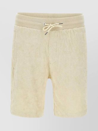 HUGO BOSS stretch knit shorts pockets