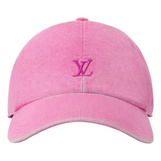 Louis Vuitton (WMNS) LOUIS VUITTON League Washed Cap Pink M5545M