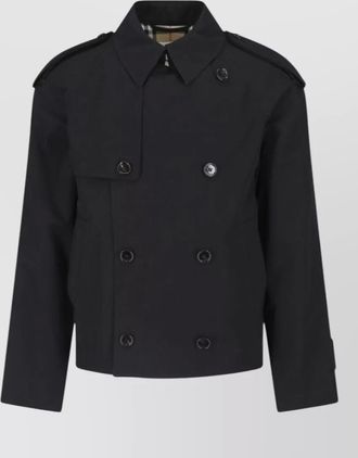 Burberry cotton trench coat