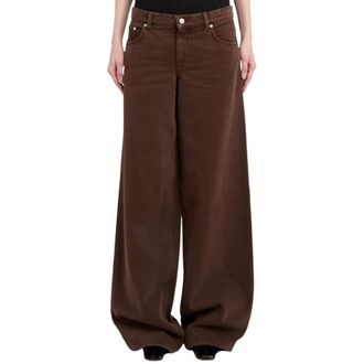 Stella McCartney Donna, Jeans, Marrone, W28, new