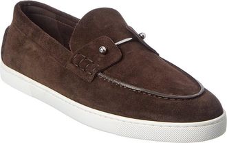 Christian Louboutin Chambeliboat Suede Boat Shoe