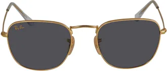 Ray-Ban Frank Legend Gold Blue Classic Square Unisex Sunglasses RB3857 9196R5 51
