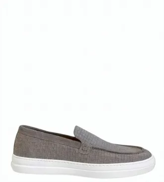 Marechiaro 1962 Beige Suede Braided Pattern Loafers