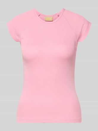 Jack & Jones Slim Fit T-Shirt mit Rundhalsausschnitt Modell Star in Pink, Gr&ouml;&szlig;e XL
