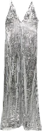 New Arrivals Claudie Sequin-Embellished Dress - Womens - Polyester