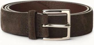 Orciani Su&egrave;de Leren Riem - Heren - Riemen - Bruin - 95 CM - Su&egrave;de - Accessoires
