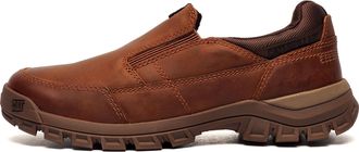 CAT CAT Threshold Mens Leather Slip On Shoes - Brown - Size UK 10