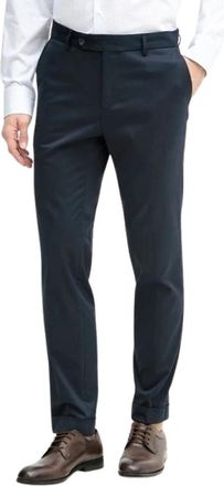 HUGO BOSS Genius Chino - Heren - Nette broeken - Blauw - 2XL - Katoen - Broeken