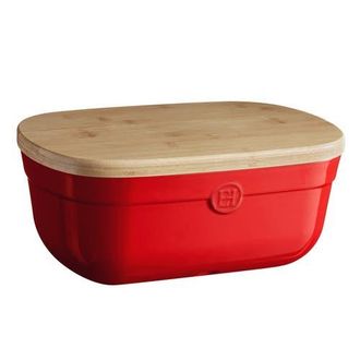 Emile Henry Bread Box in Burgundy at Nordstrom