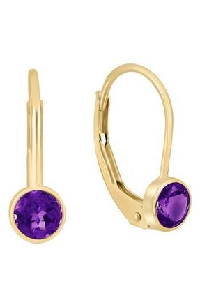 Effy Amethyst Drop Earrings in Purple at Nordstrom Rack