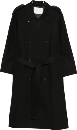 Dunst Cappotto con cintura - Nero