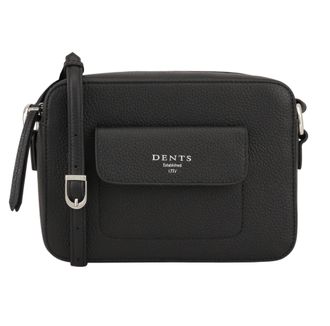 Dents Womens Ayfair Leather Cross Body Bag - Black - One Size