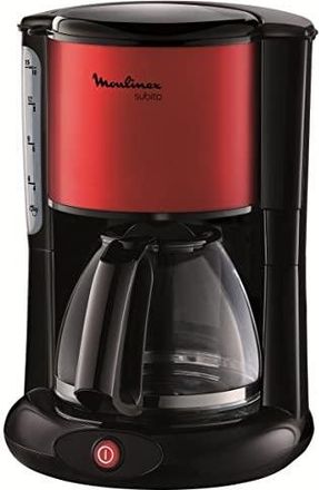 Moulinex Fg360d11 Subito Cafetera Roja 15 Tazas