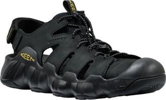 Keen Hyperport Fishmeran Sandal in Black/Keen Yellow at Nordstrom, Size 11.5