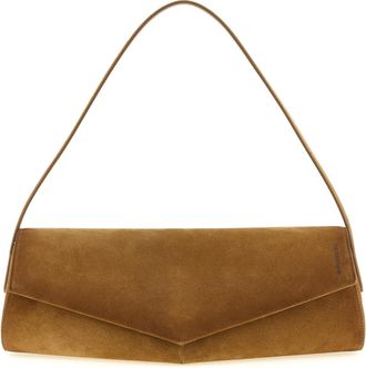 Jil Sander Brown Calfskin Shoulder Womens Bag