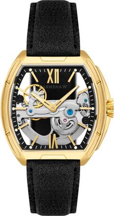 Earnshaw Knightsbridge Black Dial Mens Watch ES-8316-03