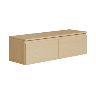Selsey Selsey - Bemmi -mobile Tv Sospeso A 2 Ante -100 Cm -rovere Di Lindberg