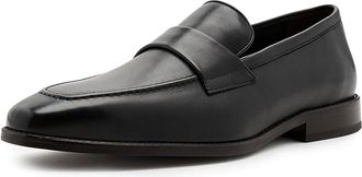 Johnston & Murphy Floyd Penny Loafers Mens Shoes Black Full Grain : 11.5 M (D), Suede