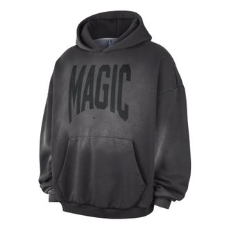 Nike Orlando Magic Standard Issue Therma-FIT Fleece Hoodie Dark Charcoal White II6051-099