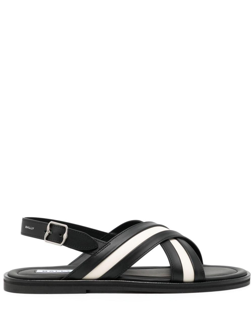 サンダル BALLY Men Sandals Black MSS03YVT01 2I901 Bally Sandals - Black - Men | MSS023VT014U901 | thebs.com