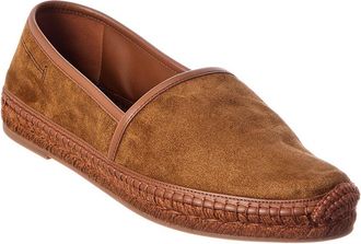 Tom Ford Ocelot Suede & Leather Espadrille