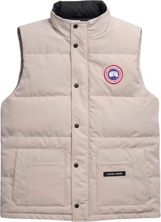 Canada Goose Freestyle Crew Vest - Heren - Bodywarmers - Beige - S - Jassen