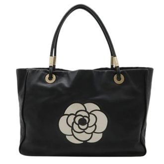 Chanel Pre-owned Tote Bags, female, Black, Size: ONE SIZE Pre-owned Vintage Tote Bag