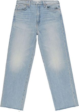 Mother The Rambler high-rise straight-leg jeans - women - Cotton - 29 - Blue