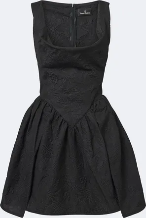 Vivienne Westwood Sunday floral jacquard minidress